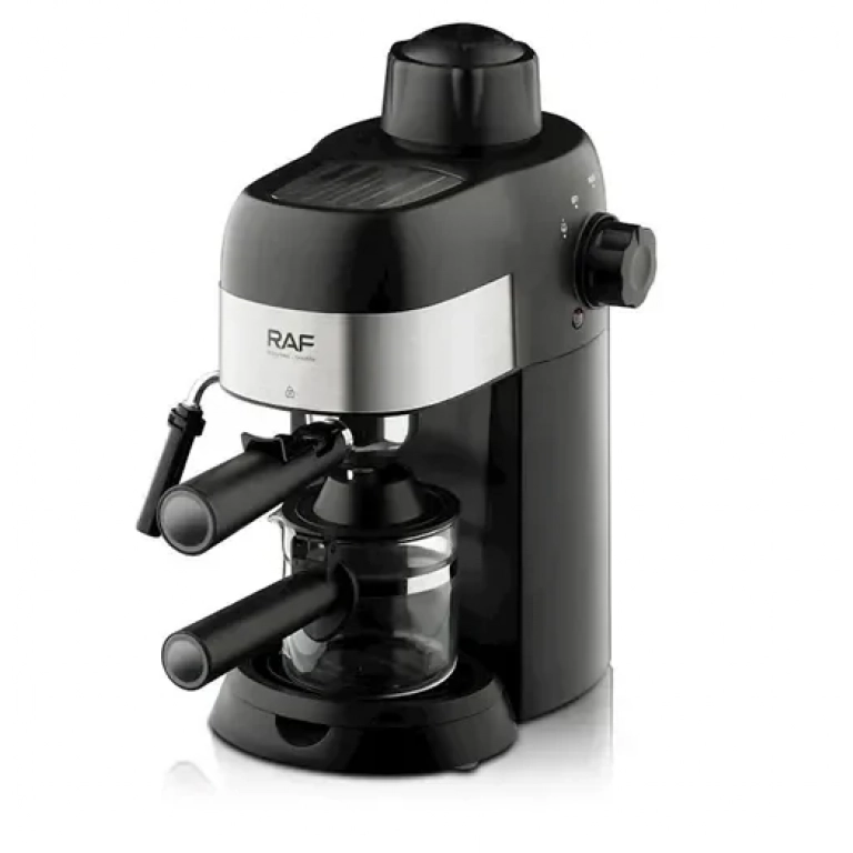 Ηλεκτρική μηχανή καφέ espresso 800W 240ml RAF R.133 μαύρο