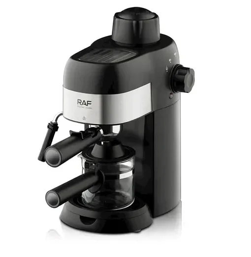 Ηλεκτρική Μηχανή Καφέ Espresso 800W 240Ml Raf R.133 Μαύρο