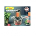 Andowl Q-JR842 Ηλεκτρικός πολυκόφτης μπλέντερ Multi Blender 650W με ανοξείδωτο δοχείο 3.0L - Image 3
