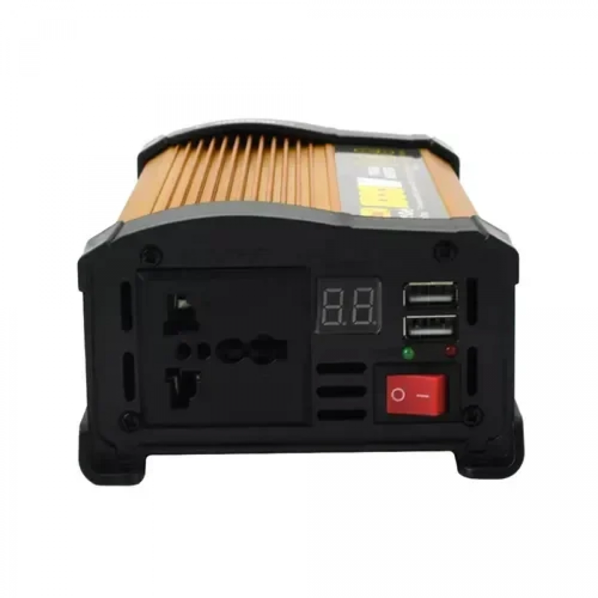 Inverter τροποποιημένου ημιτόνου 1000W 12V σε 220V Andowl Q-KS1000 – χρυσό - Image 2