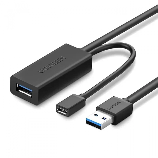 Καλώδιο USB 3.0 M/F 10m & Θύρα τροφοδοσίας UGREEN US175 20827