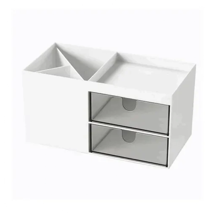 Κουτί αποθήκευσης αντικειμένων 9x9.3x17.5cm 94921 λευκό