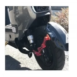 Λασπωτήρας πίσω τροχού μοτοσυκλέτας για YAMAHA Y15ZR 16.7cm - κόκκινο - Image 4