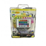 LED ταινία RGB 3m με τηλεχειριστήριο Andowl Q-DT30