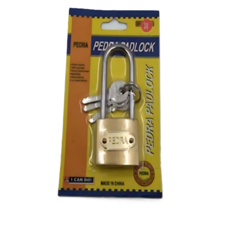 Λουκέτο Ασφαλείας Μακρύλαιμο 38mm Pedra