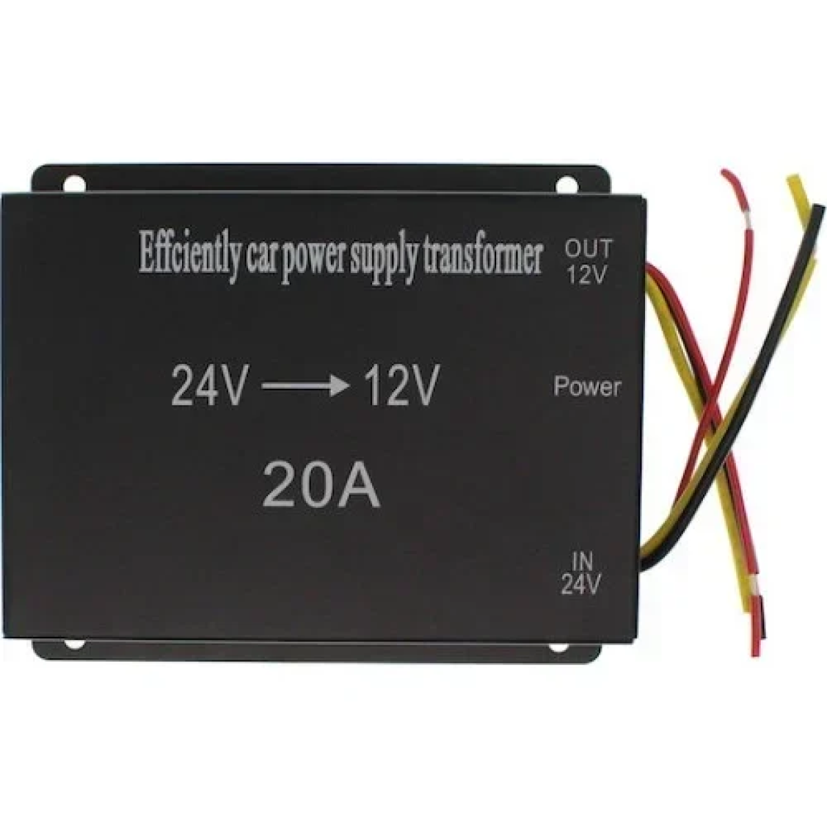 Μετατροπέας ρεύματος φορτηγού 24V DC σε 12V 20A ΕΝΗ-20Α - Image 4