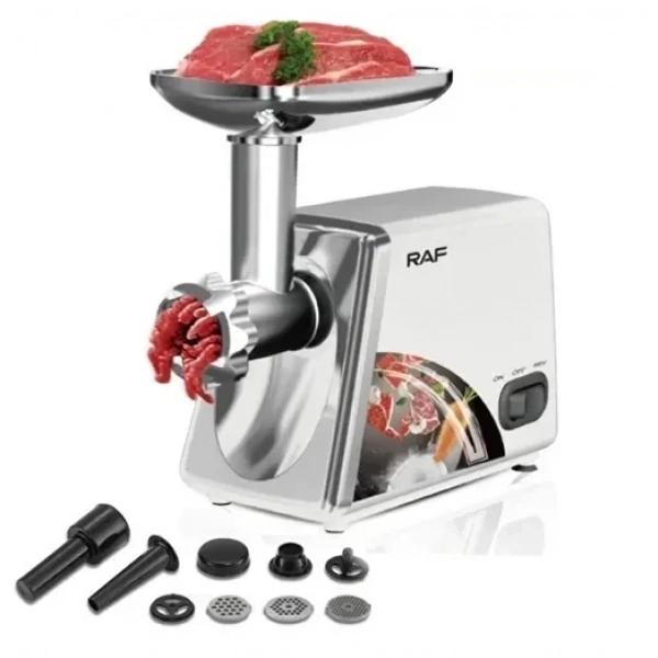Μηχανή άλεσης κιμά 2500W Raf R.3368 λευκό