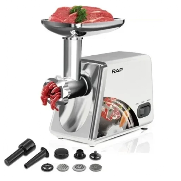 Μηχανή άλεσης κιμά 2500W Raf R.3368 λευκό