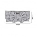 Παιδική κορδέλα μαλλιών 17x7.5cm 94800 γκρι