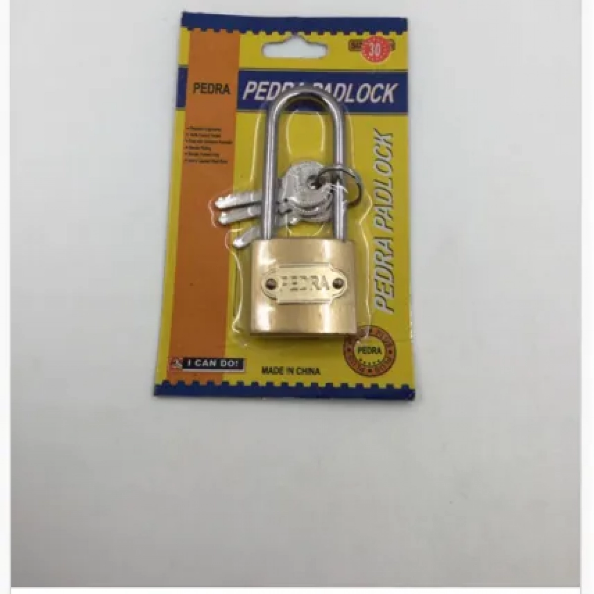 Λουκέτο Ασφαλείας Μακρύλαιμο 32mm Pedra