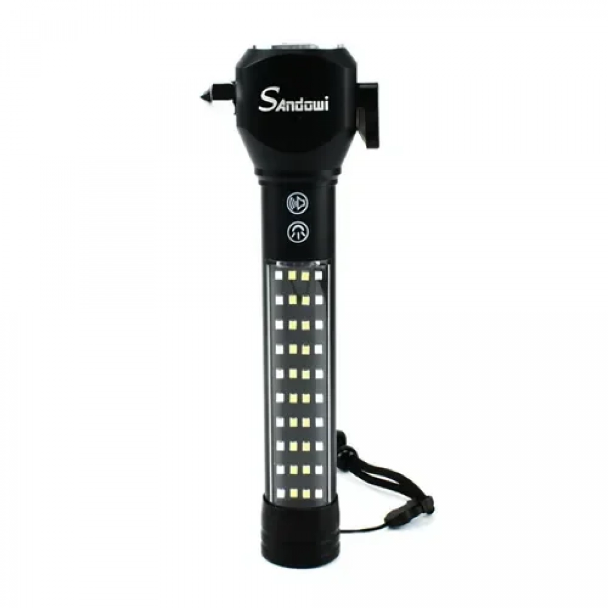 Πολυφακός LED αλουμινίου πολυεργαλείο 7 σε 1 Andowl Q-LED555 σε μαύρο χρώμα - Image 4