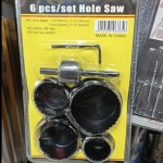 Ποτηροτρύπανα Hole Saw Σετ 6τμχ