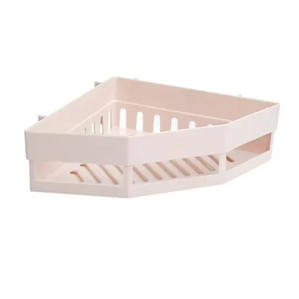 Ράφι οργάνωσης μπάνιου 19x6x27cm 94894 ροζ