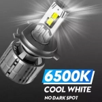 Σετ 2 τεμάχια φώτα πορείας H4 LED 200W 6500K 40000lumen NovSight A500-N60-H4 - Image 4