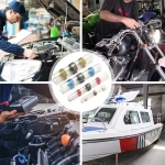 Σετ Ένωσης Καλωδίων με Θερμοσυστελλόμενα Κασετίνα Μικρή 50 Τεμαχίων