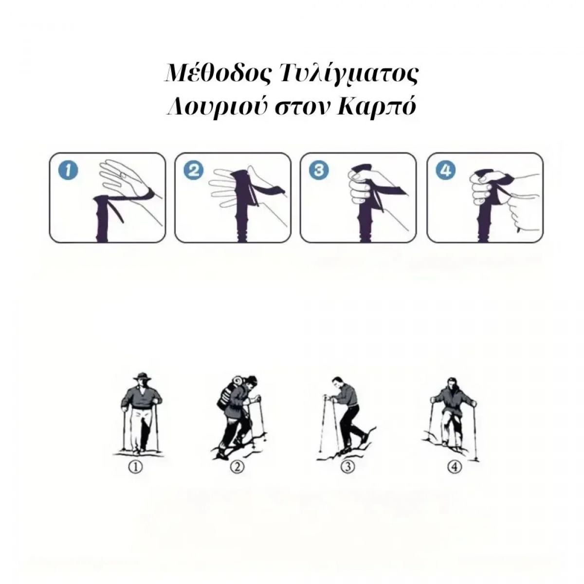Τηλεσκοπικό Μπαστούνι - Μπατόν με Φακό Led και Πυξίδα, Μαύρο - Photo3