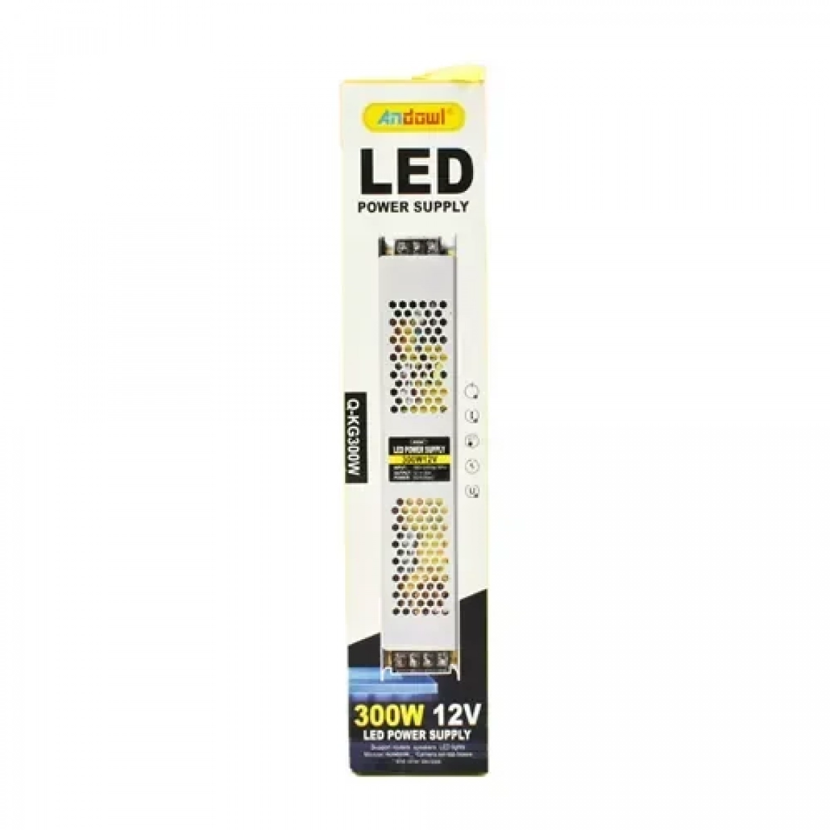 Τροφοδοτικό για LED 12V-25Α 300W Andowl Q-KG300W ασημί - Image 3