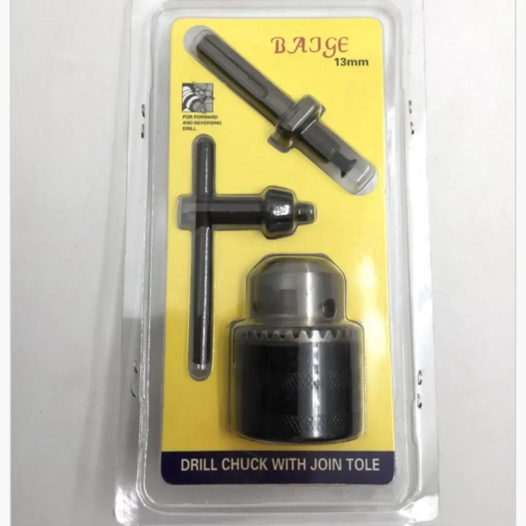 Τσοκ Τρυπανιού με Κλειδί και Αντάπτορα SDS 3/8" 13mm Σετ 3τμχ