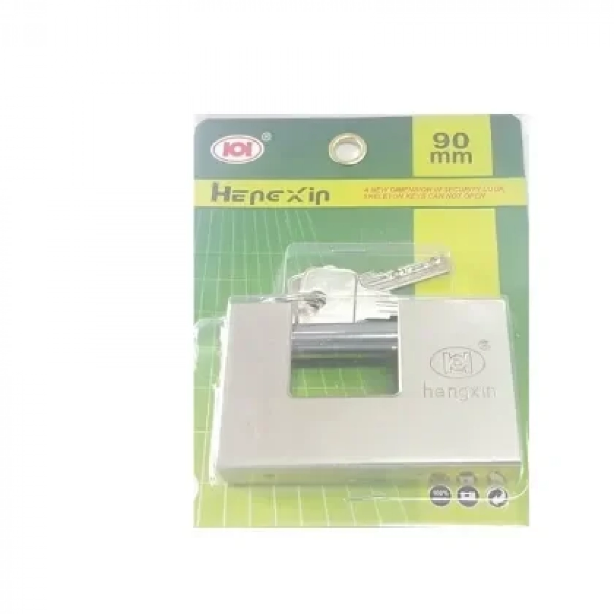 Λουκέτο Τάκου με Κλειδί Henexin 90mm
