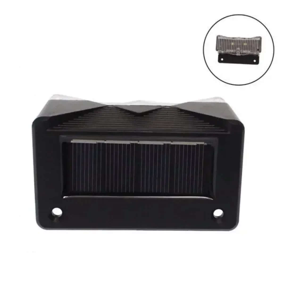 Ηλιακό Γωνιακό Φωτιστικό Νυκτός Με 2 LED IP65 Λευκό Ψυχρό 4 τεμ.
