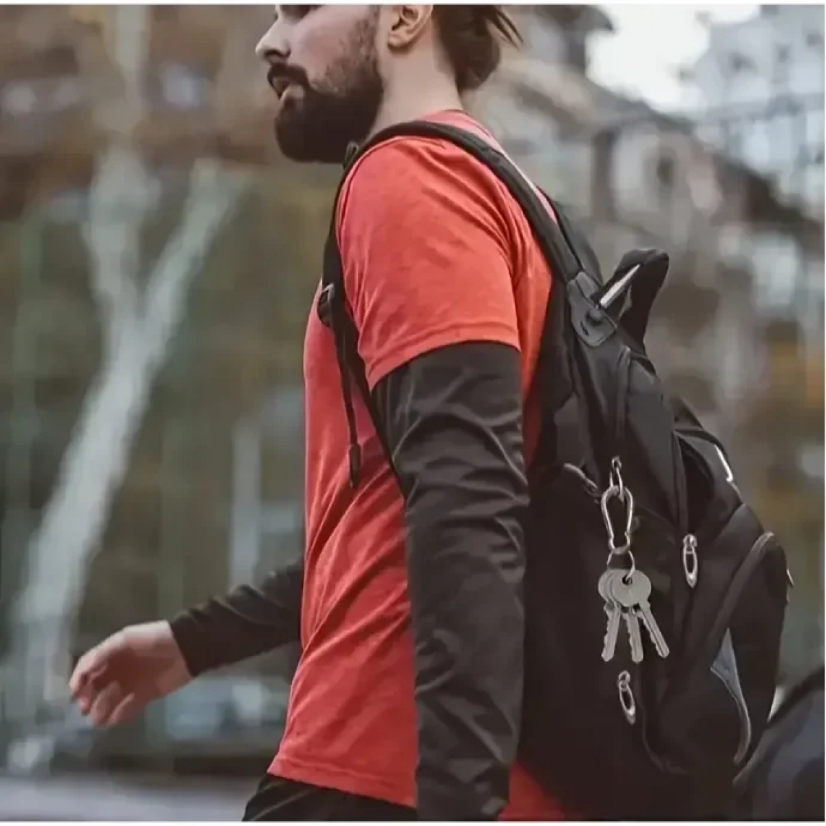 Άγκιστρο Ασφαλείας τύπου Καραμπινέρ 80mm/8mm Ασημί