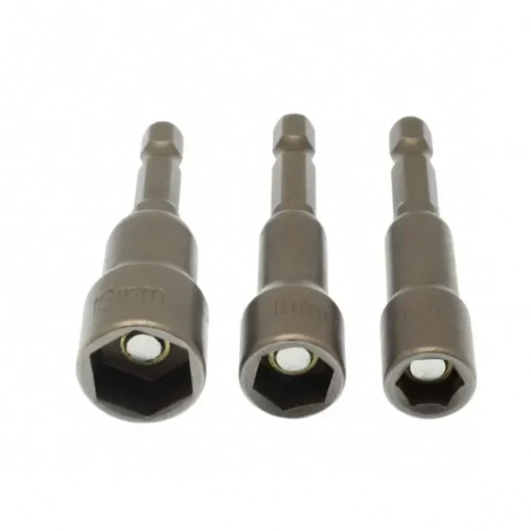 Σετ καρυδάκια 65mm 3τεμ (8mm/10mm/13mm)