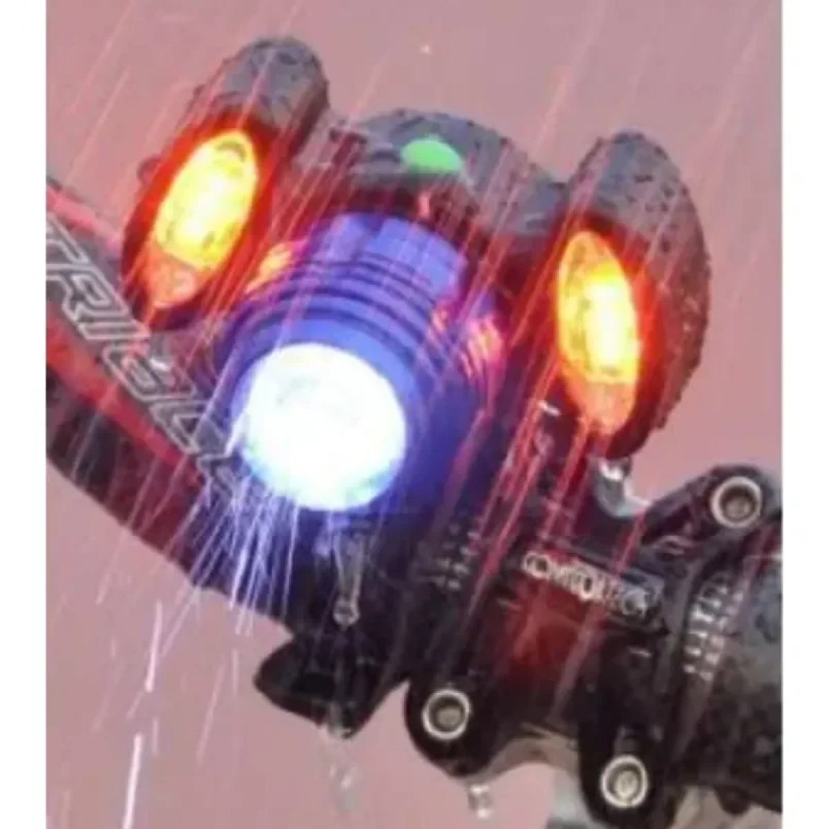 LED Mπροστινός Προβολέας Ποδηλάτου Μπλε