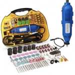 Κασετίνα Εξαρτημάτων Και Εργαλείο Tύπου Dremel 135W DIE GRINDER 211τμχ