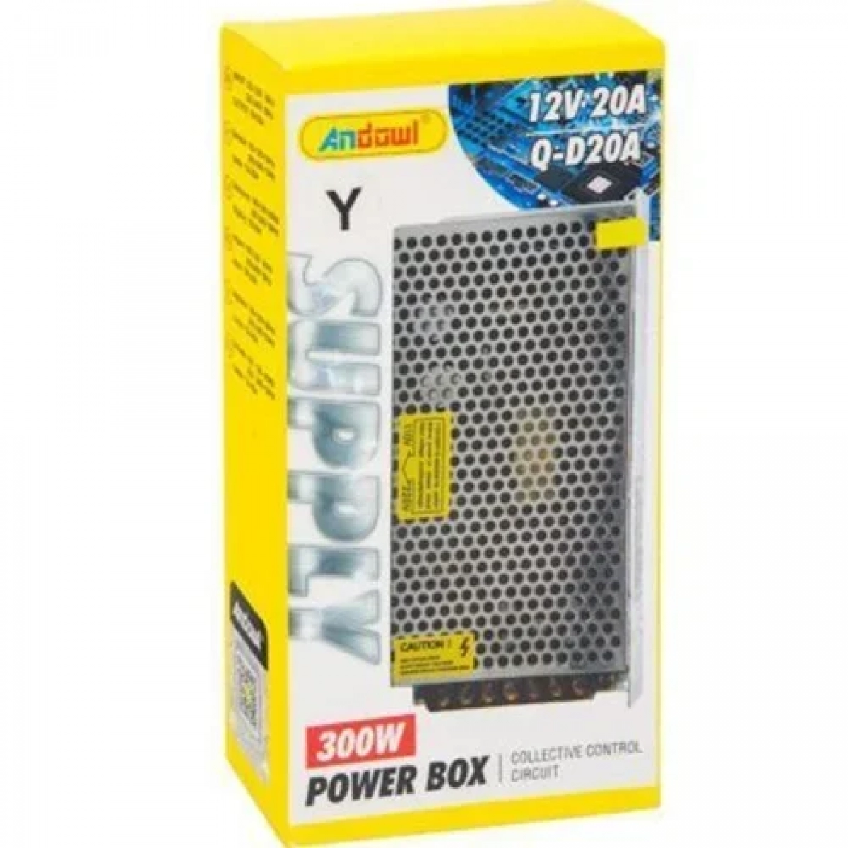 Τροφοδοτικό LED 300W 12V Andowl Q-D20A
