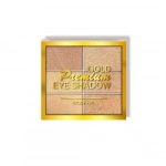 D'DONNA Παλέτα Σκιών σε 6 Αποχρώσεις Gold Premium 11163 Νude Look