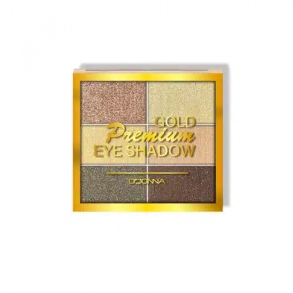 D'DONNA Παλέτα Σκιών σε 6 Αποχρώσεις Gold Premium 11163 Hippie Chic Look