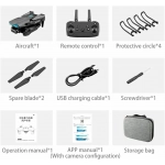 Gaoqi S89 Drone με Κάμερα 4K & Χειριστήριο Μαύρο και ΔΩΡΟ η λαμπάδα - Image 2