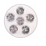 Ιριδίζουσα Παγιέτα σε Βαζάκι 2g για Nail Art σε Ασημί χρώμα A436