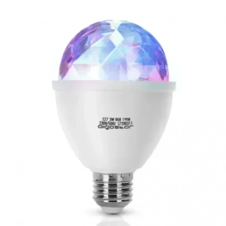 Διακοσμητικός Λαμπτήρας LED RGB E27 3W Aigostar