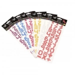 Αυτοκόλλητα Στρασάκια Αριθμοί σε Λευκό Χρώμα για Nail Art A4013