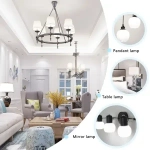 Λάμπα LED A60 E14 6W 6400K Ψυχρό Λευκό Aigostar
