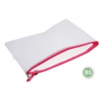 Φάκελος Διαφανής με Φερμουάρ Β5 28x21cm Κόκκινο Stelan 999078
