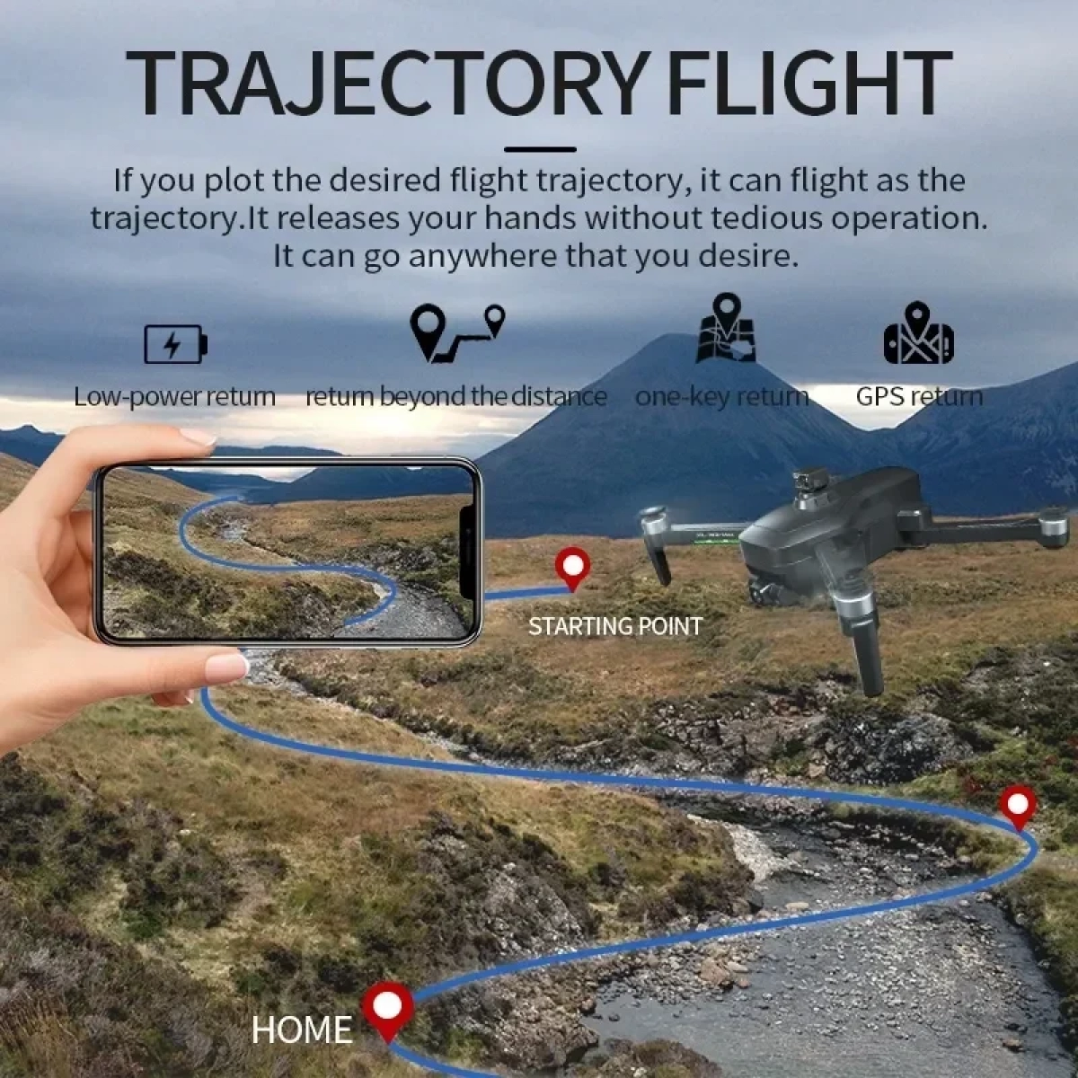 XIL Drone 193 MAX 5G 4K GPS WiFi Dual Camera Drone