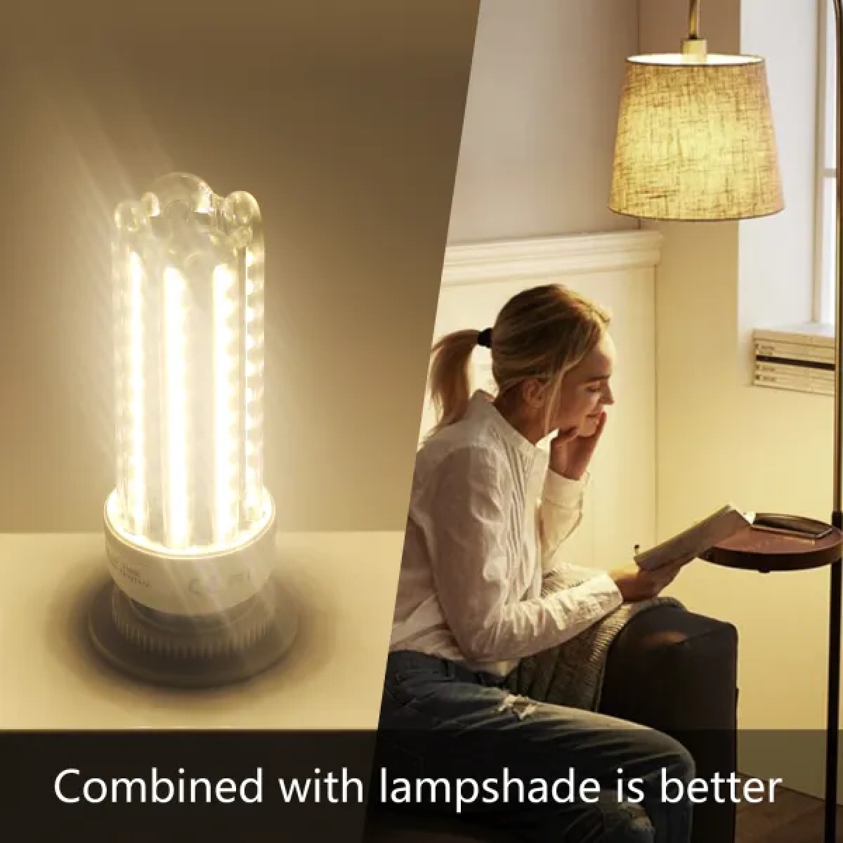 Λάμπα LED 4U E27 15W 3000K Aigostar