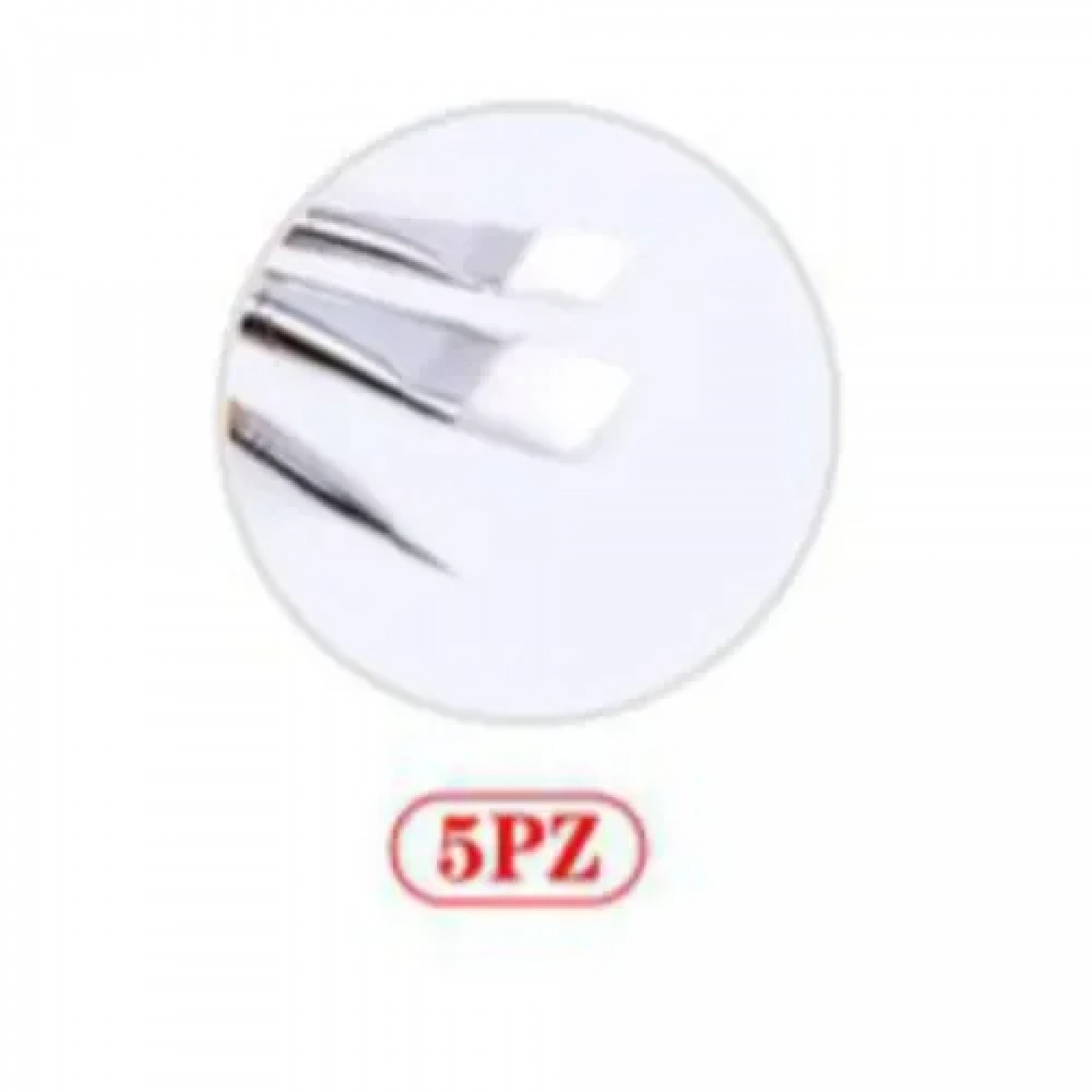 Πινέλα Ζωγραφικής Πλακέ Σετ 5 τμχ Stelan 689118