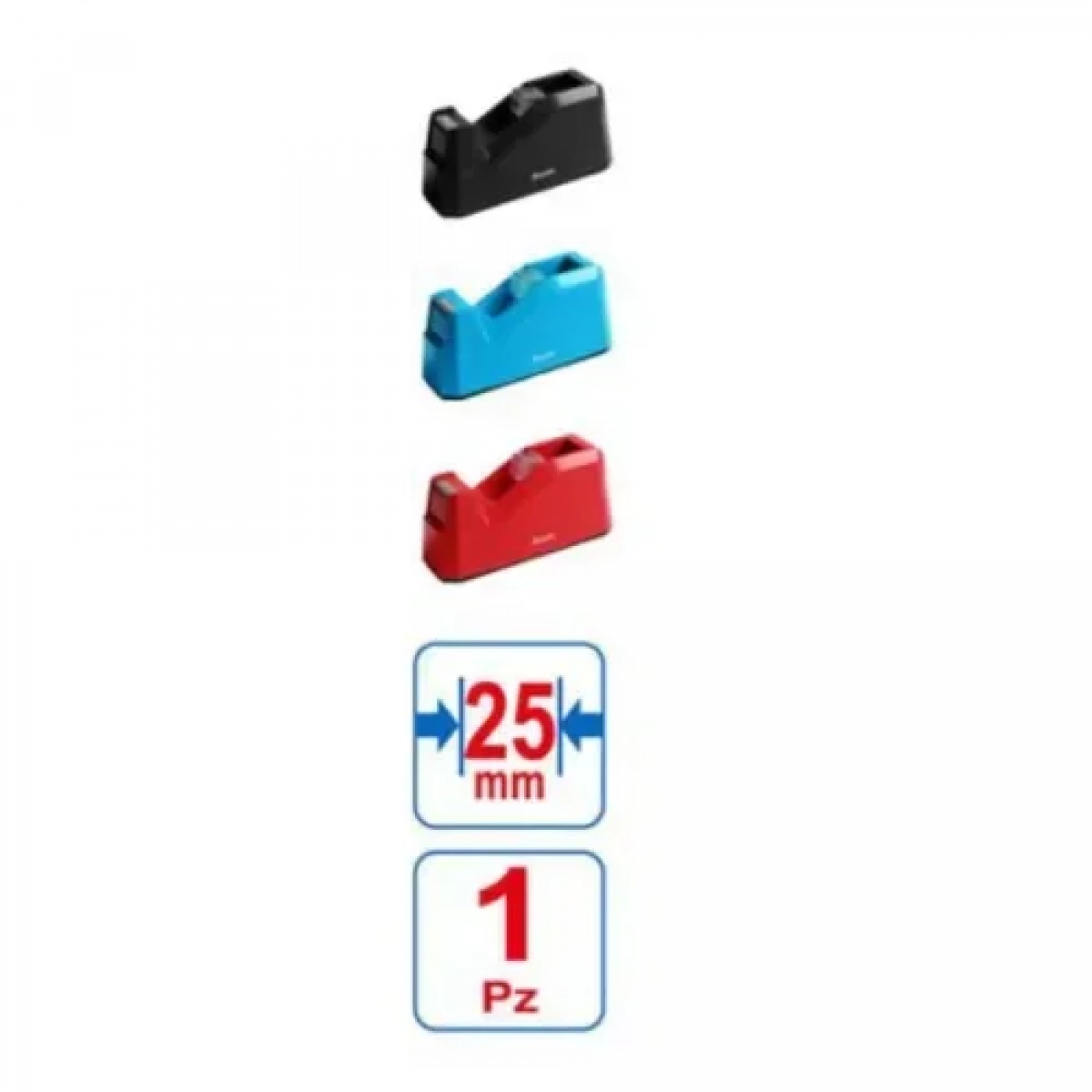 Βάση Σελοτέιπ 70x150mm Κόκκινη Stelan 860524