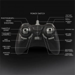 Drone με κάμερα 720p με τηλεχειριστήριο, 6-AXIS, Wi-Fi Cheng Fei CF933 | Factory