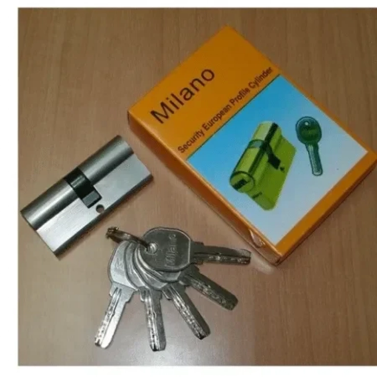 Κύλινδρος Ασφαλείας 60mm Με 5 Κλειδιά Milano