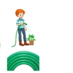 Τσαλέρας Green Plex Λάστιχο Ποτίσματος1/2'' 15 Μέτρων