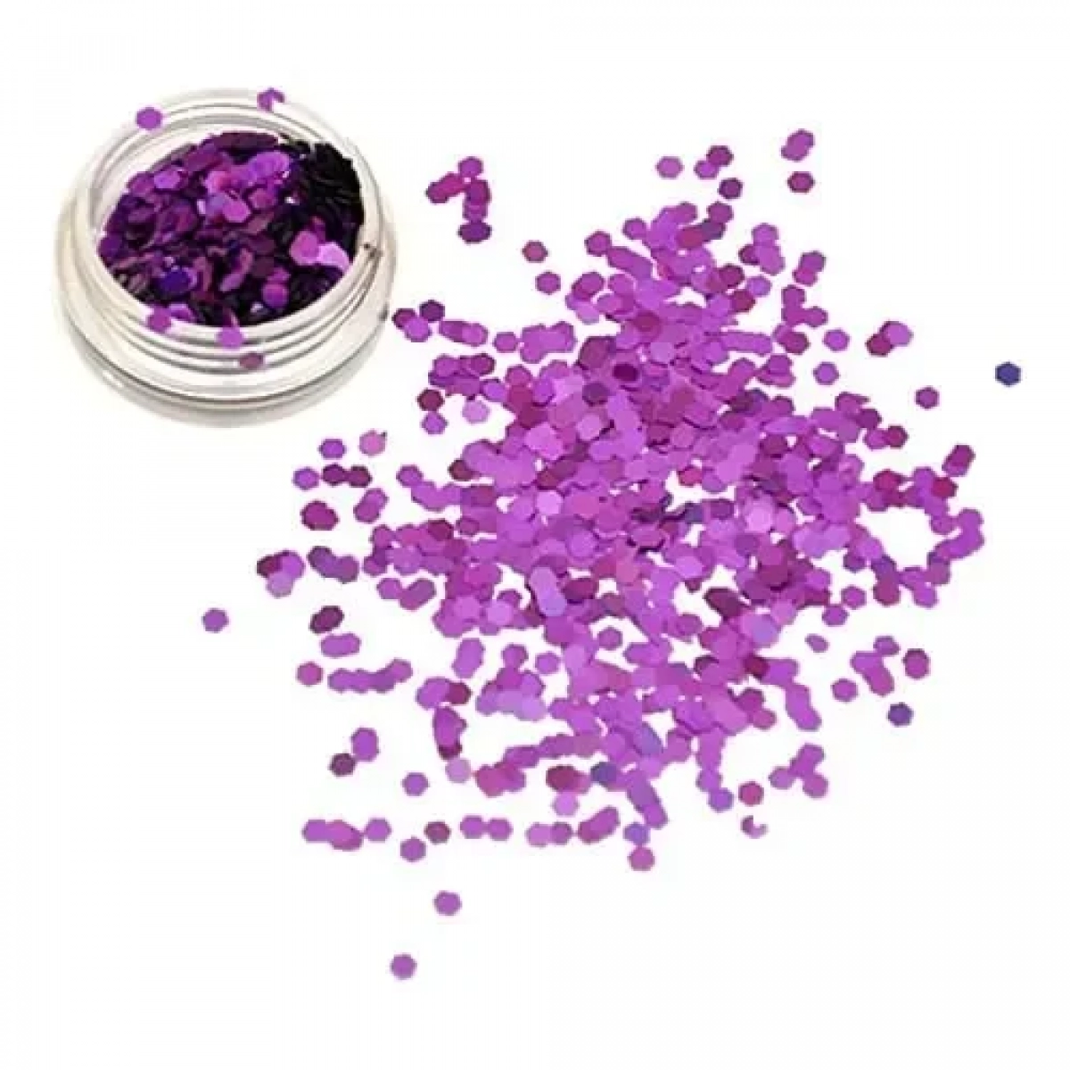 Confetti για Nail Art 2g A445 Μωβ