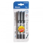 Στυλό Υγρής Μελάνης Rollpoint G5 Με Κλιπ & Πάχος Μύτης 0.5mm Σετ 3 τμχ Stelan 688558