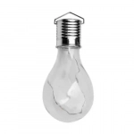 Ηλιακή Λάμπα 4 LED Λευκό 7.5x16cm TNS YN-P-01