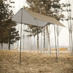 Αδιάβροχη Τέντα Μουσαμά με 2 στύλους 3x4m Camping Big Conopy Tent SDS-21324