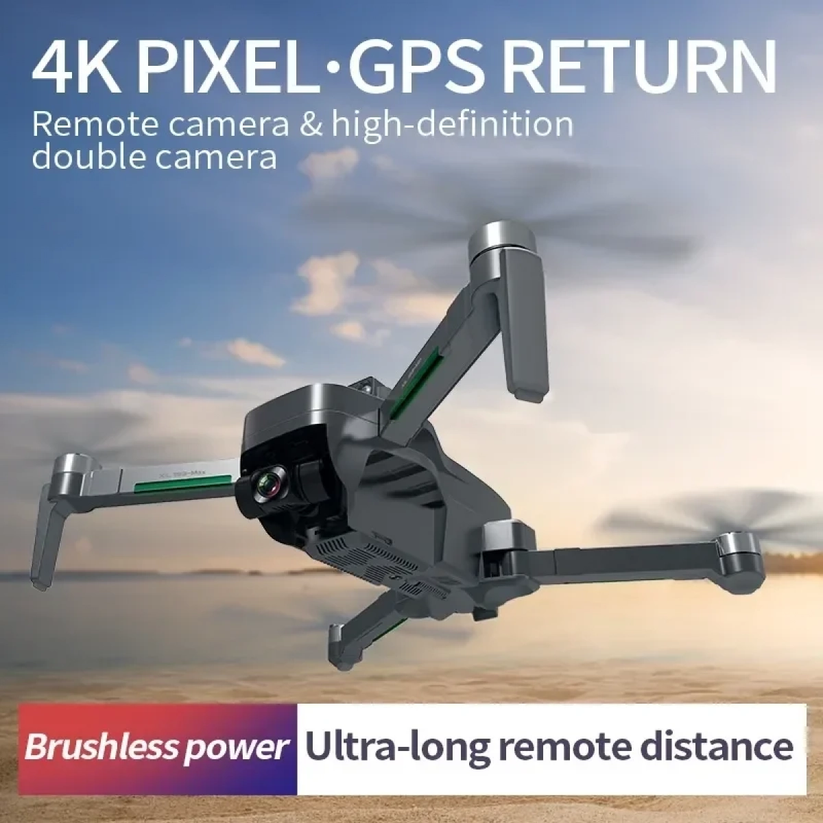 XIL Drone 193 MAX 5G 4K GPS WiFi Dual Camera Drone