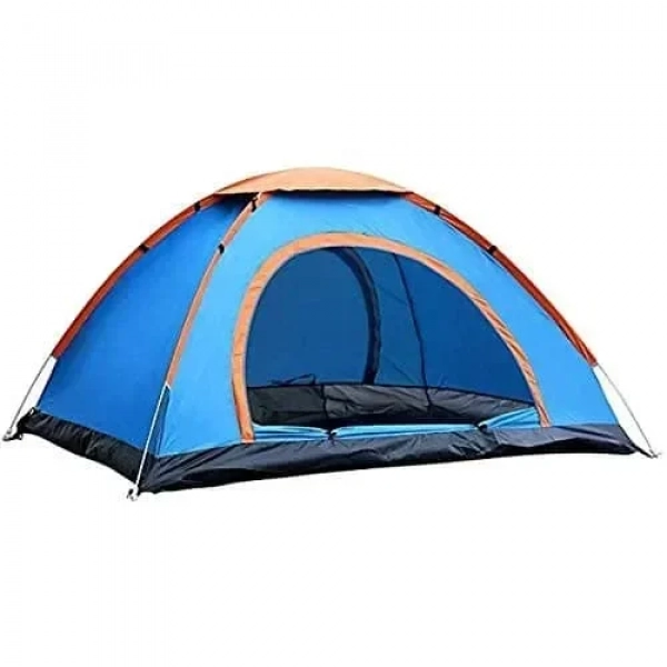 Φορητή Σκηνή 3 Ατόμων 200x150cm Μπλε SDS-21318
